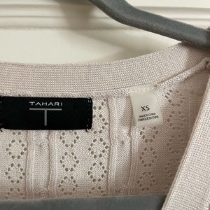 Cream/ taupe color top, worn once perfect condition